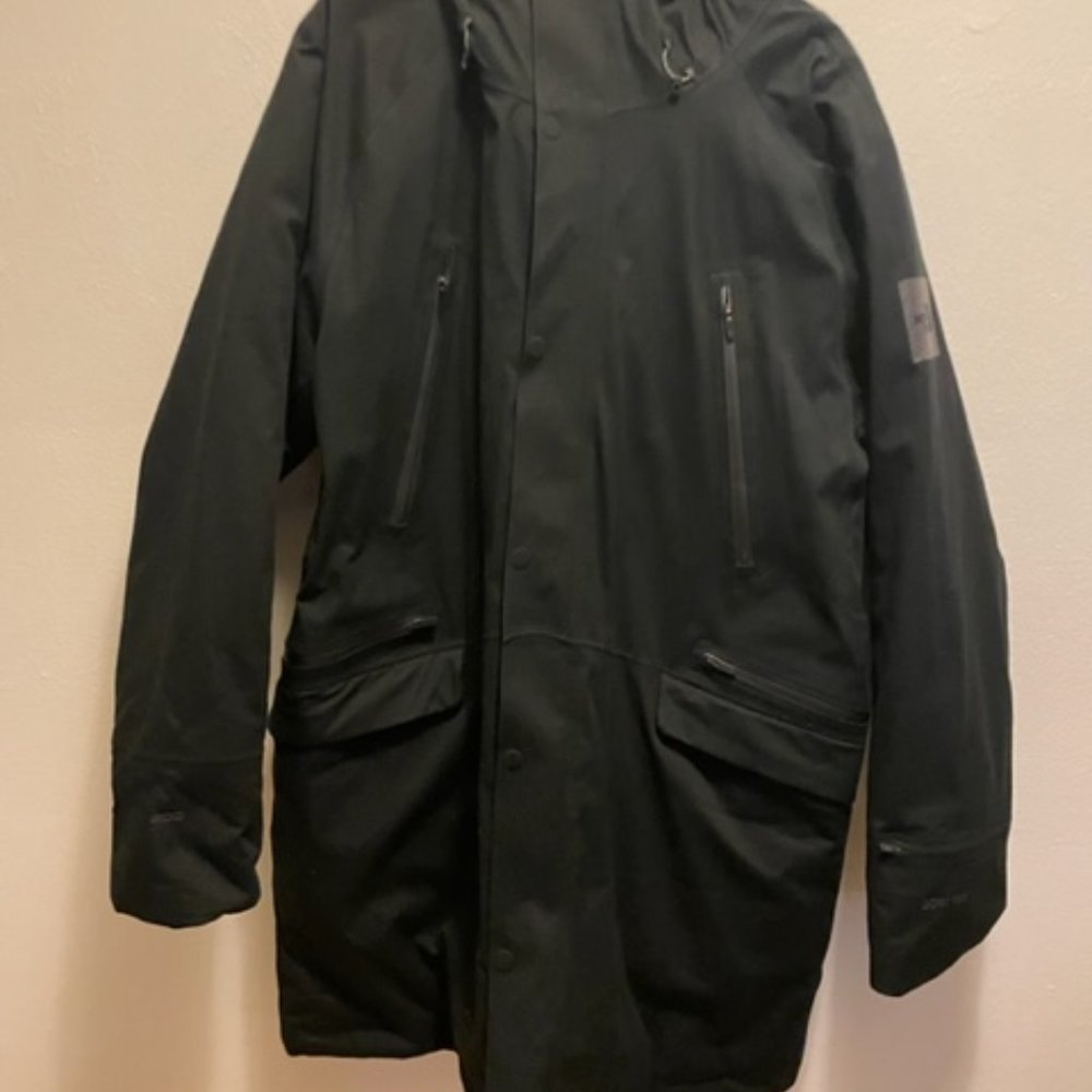 North Face Men's Cryos Cotton Blend GTX Parka - Black/XL RARE!